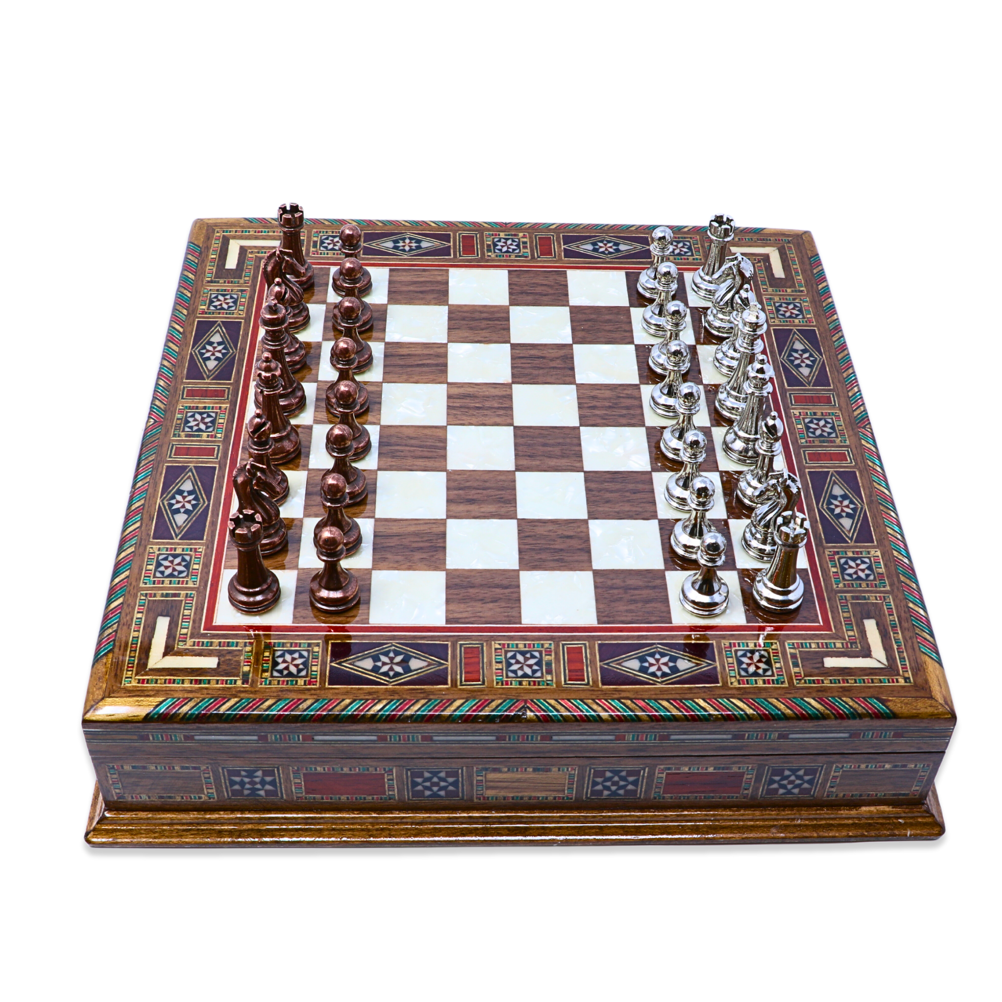 Handmade Mosaic Wooden Board Games