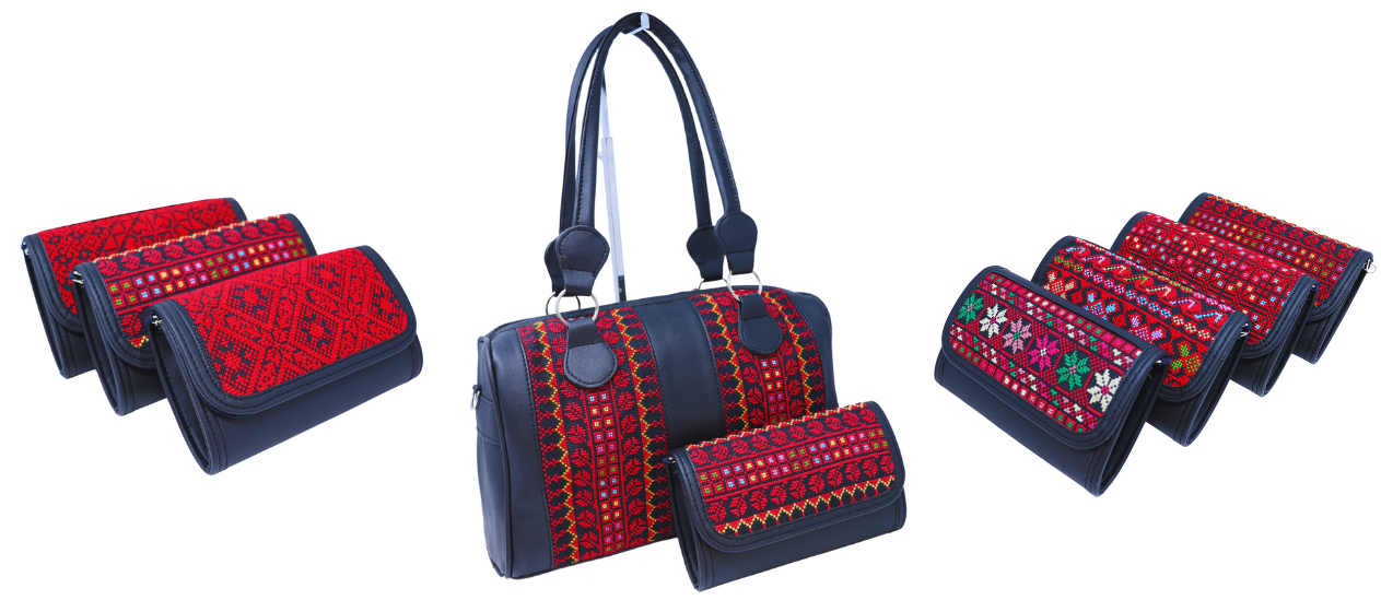 Hand-Embroidered Leather and Bags Collection