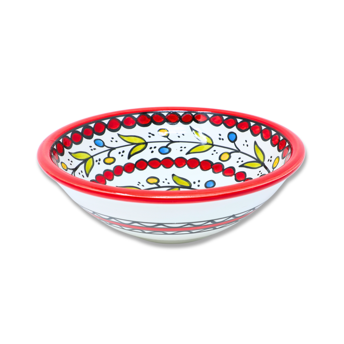 Handmade Ceramic Deep Bowl 20 cm