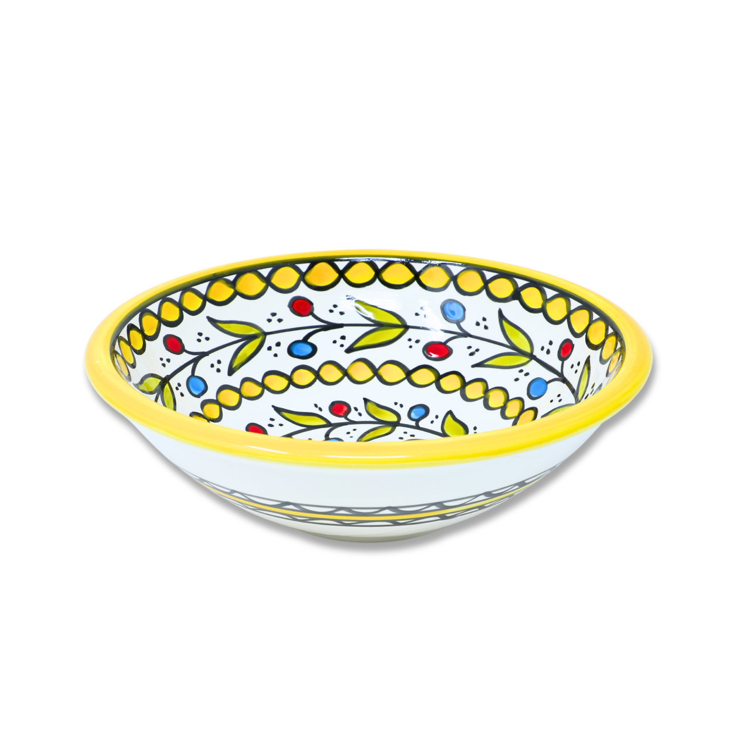 Handmade Ceramic Deep Bowl 20 cm