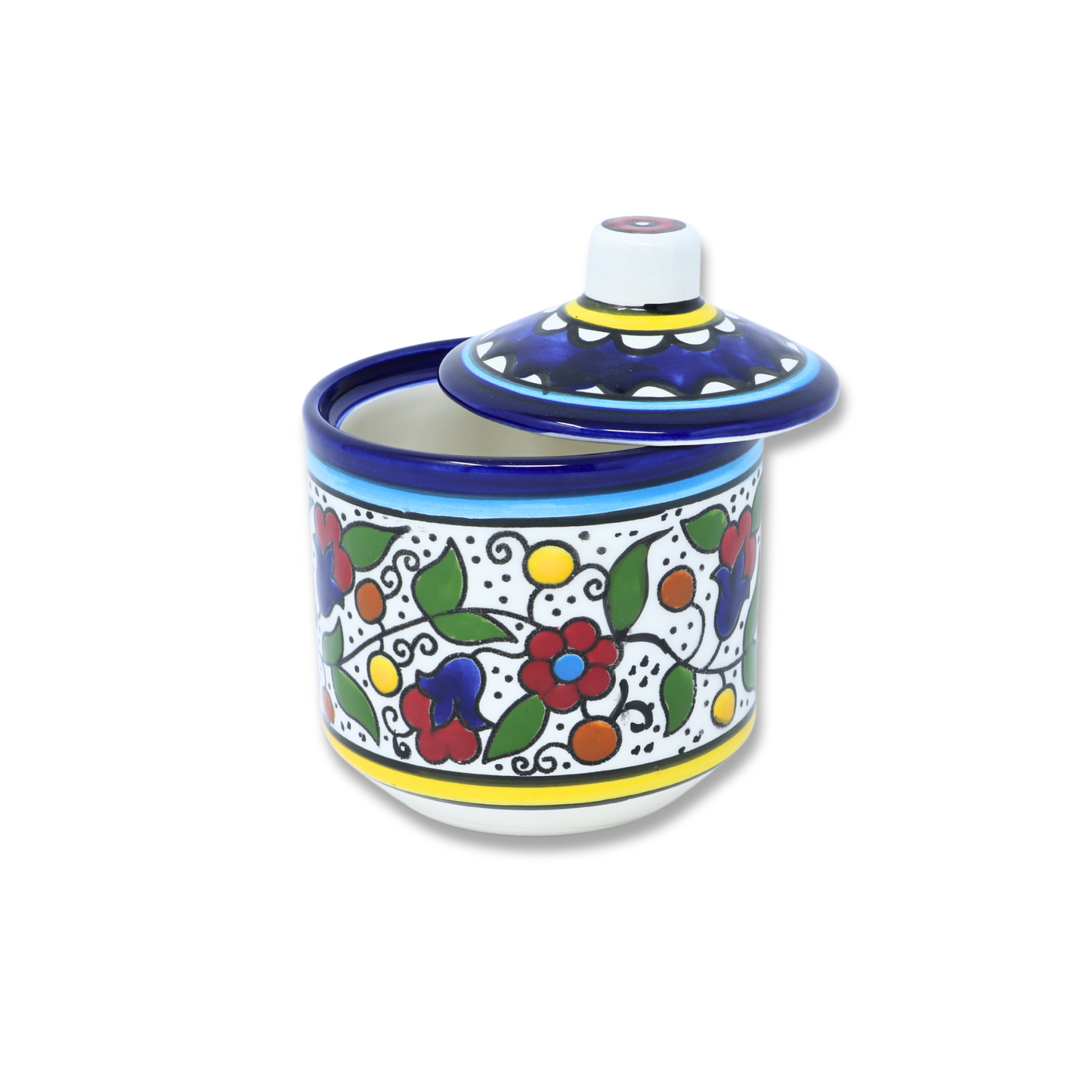 Handmade Ceramic Canister with Lid D9H12