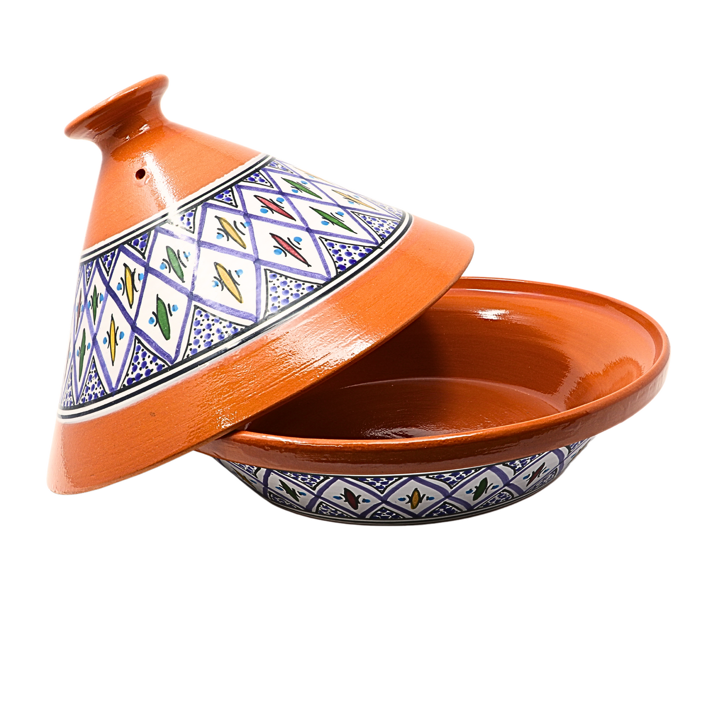 Handmade Ceramic Non-Stick Cooking Tajine 32 cm