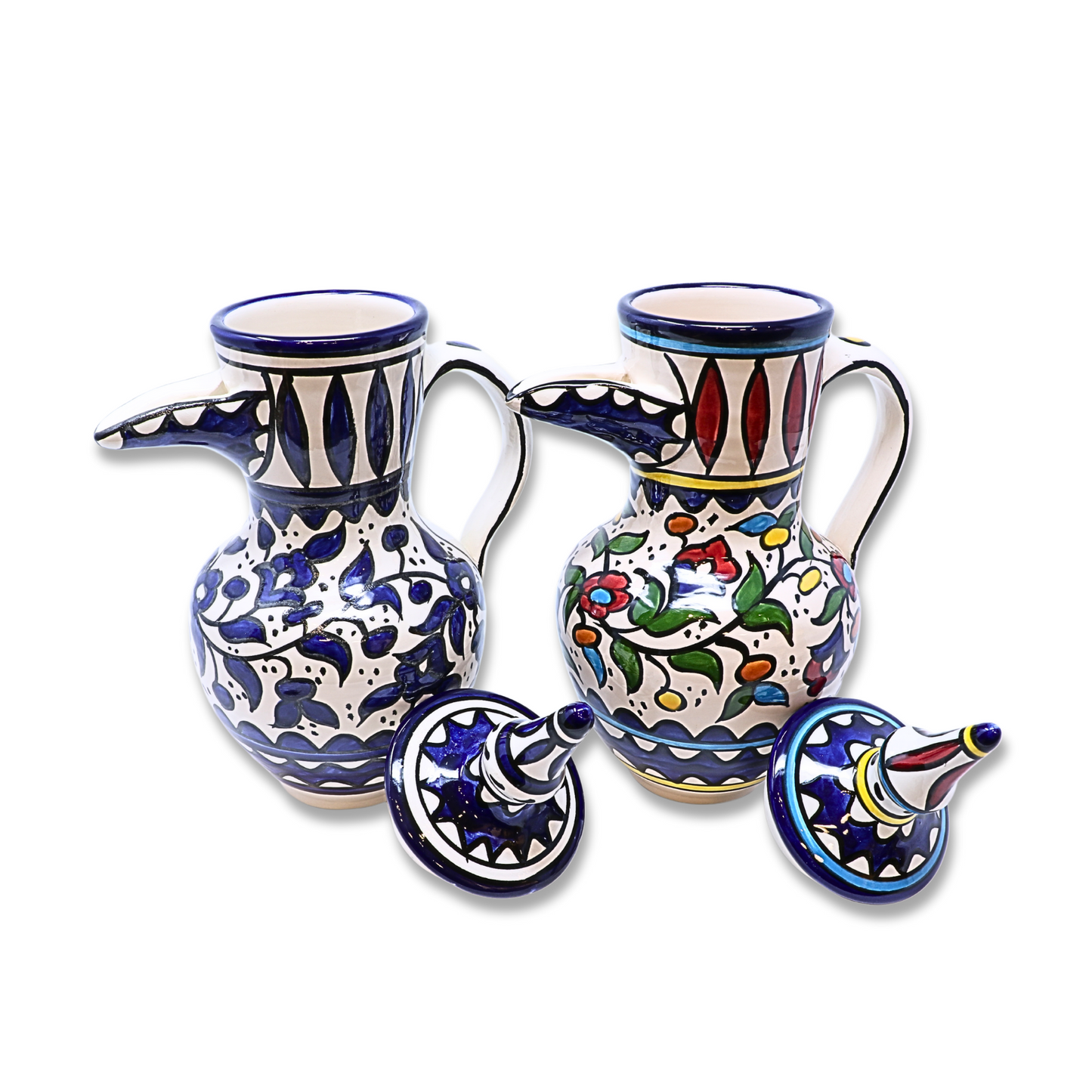 Handmade Ceramic Coffee Pot with Lid
