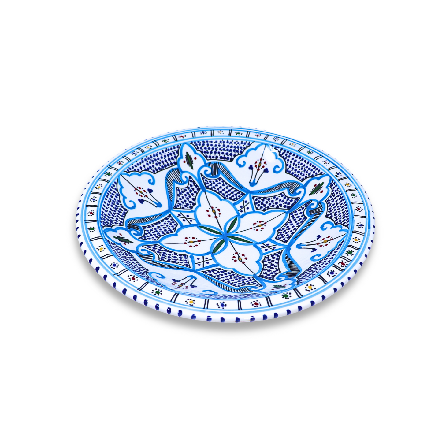 Handmade Ceramic Cone-shaped Platter, 33 cm