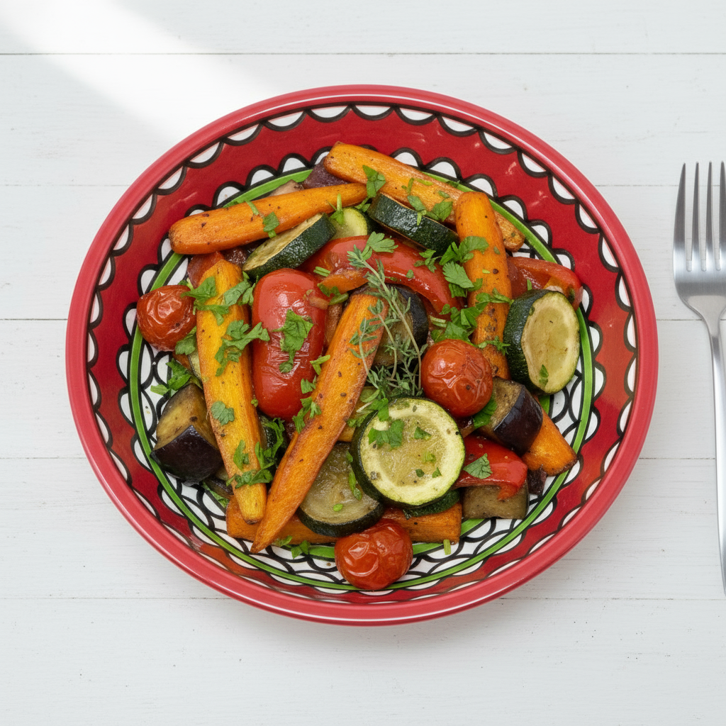 Handmade Ceramic Deep Plate 19 cm