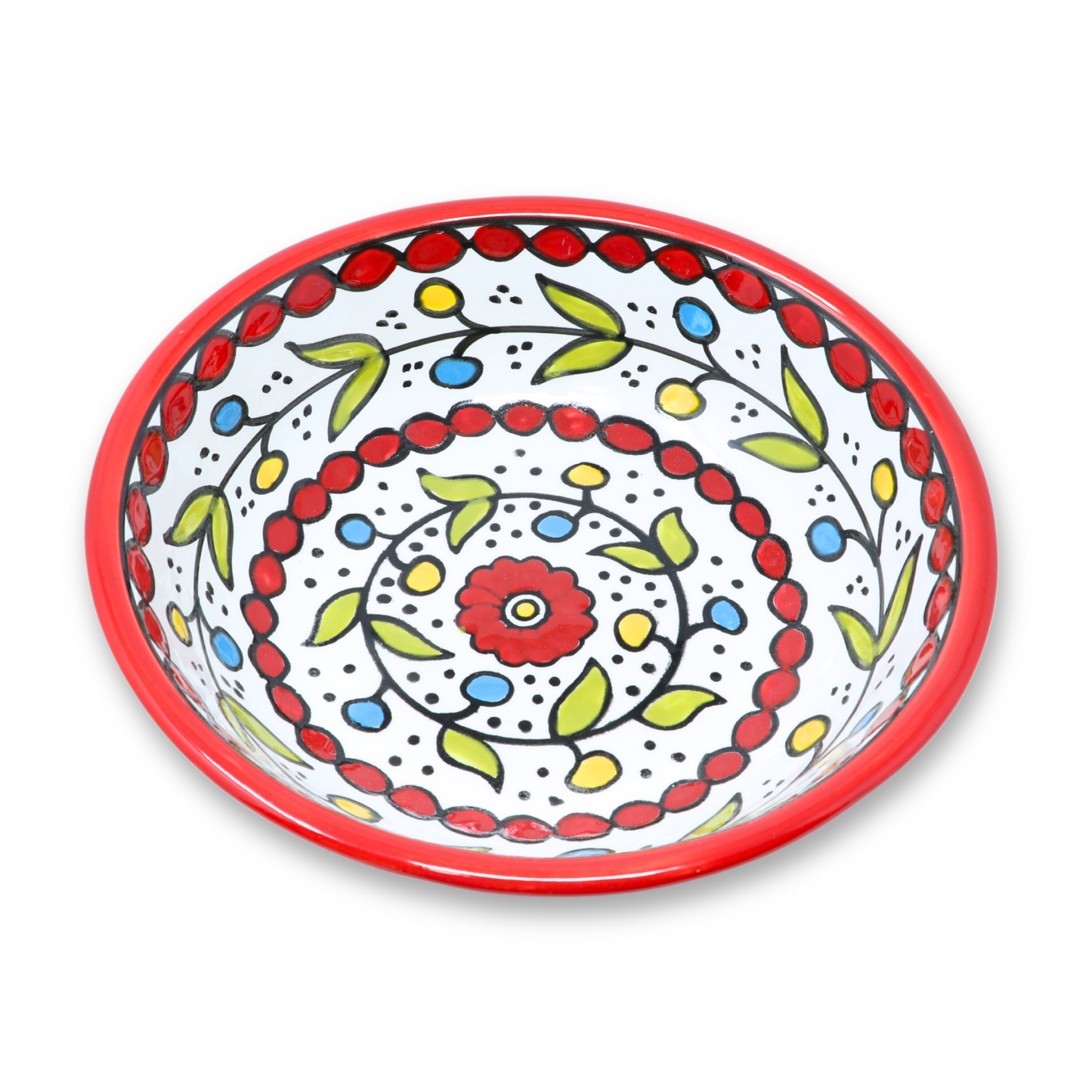 Handmade Ceramic Deep Plate 19 cm