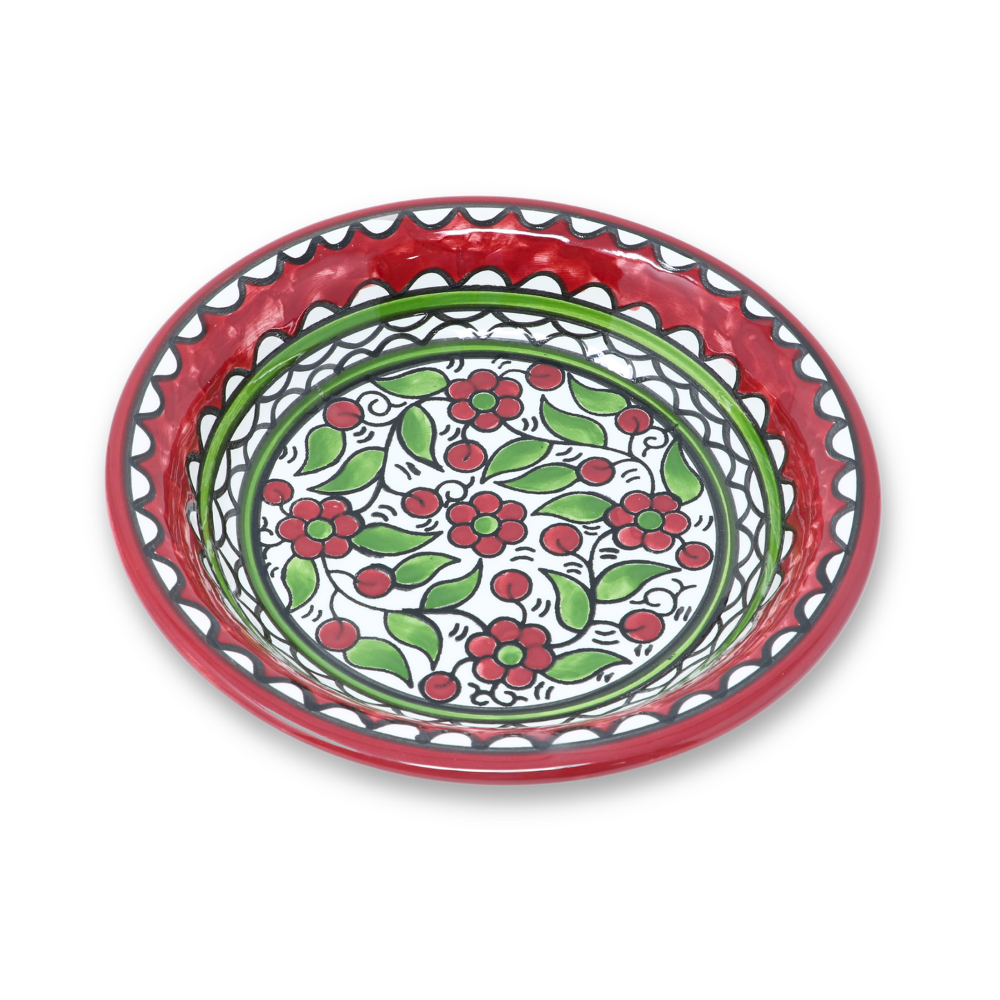 Handmade Ceramic Serving Plate/Bowl 19 cm