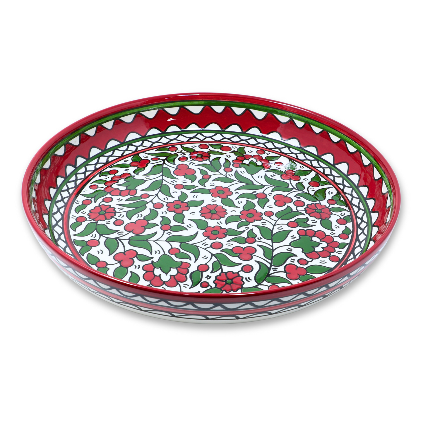Handmade Ceramic Large Serving Bowl 33 cm