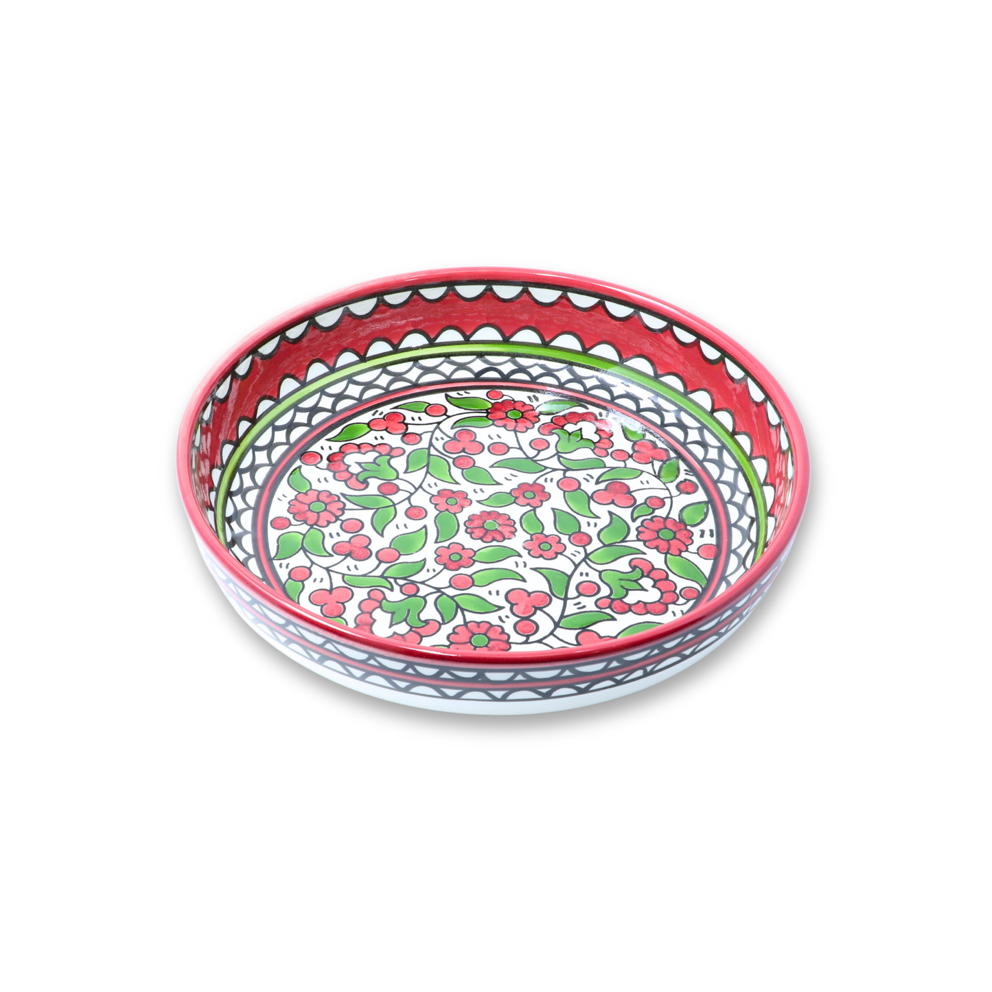 Handmade Ceramic Serving Bowl 23 cm