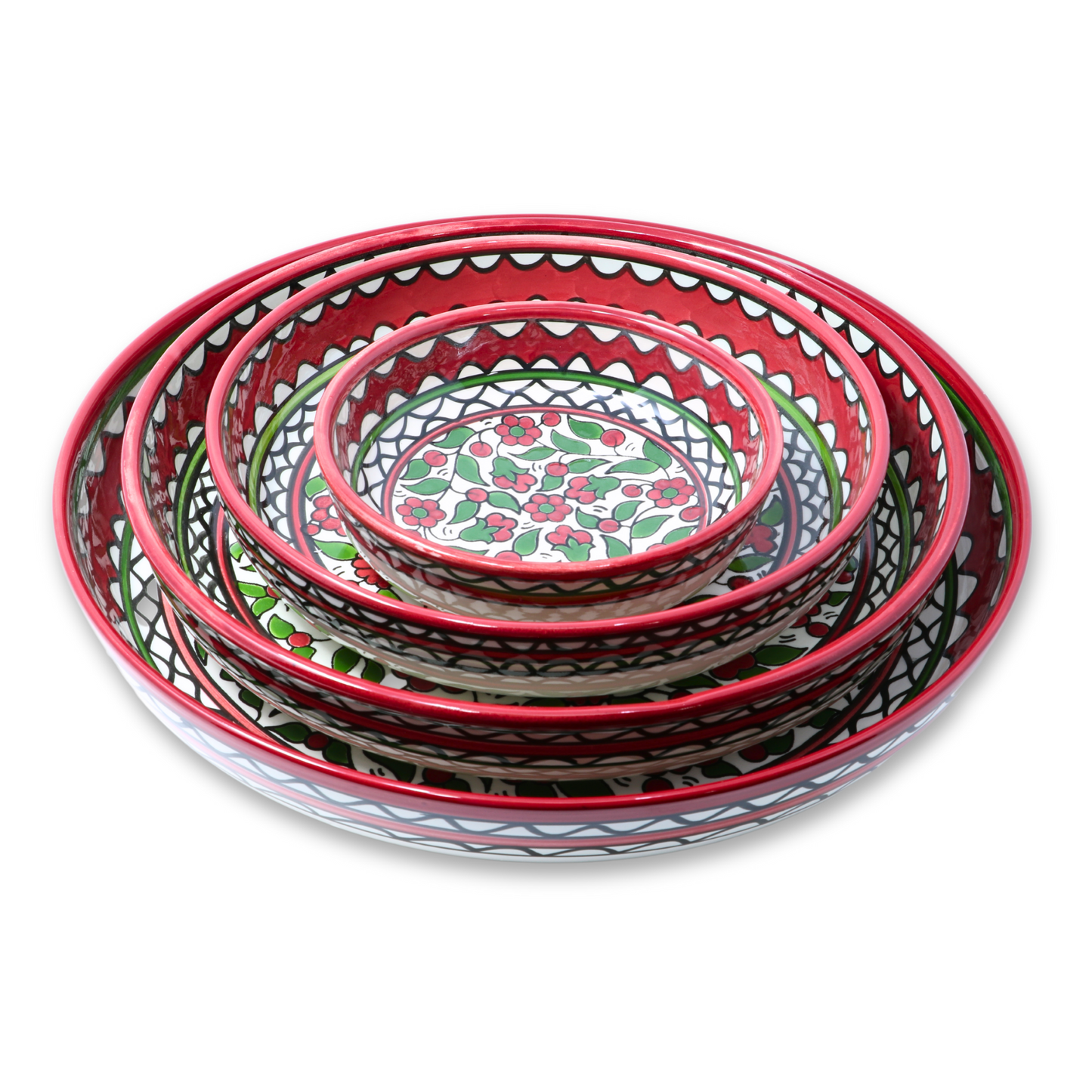 Handmade Ceramic Large Serving Bowl 29 cm