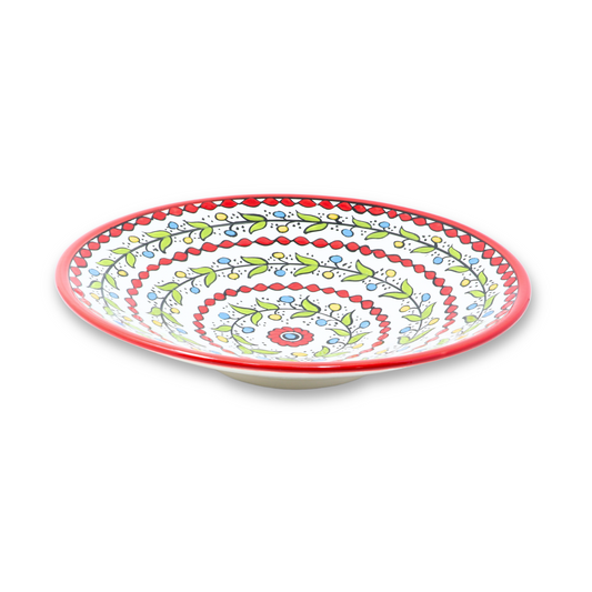 Handmade Ceramic Medium Cone-Shaped Serving Platter 32 cm