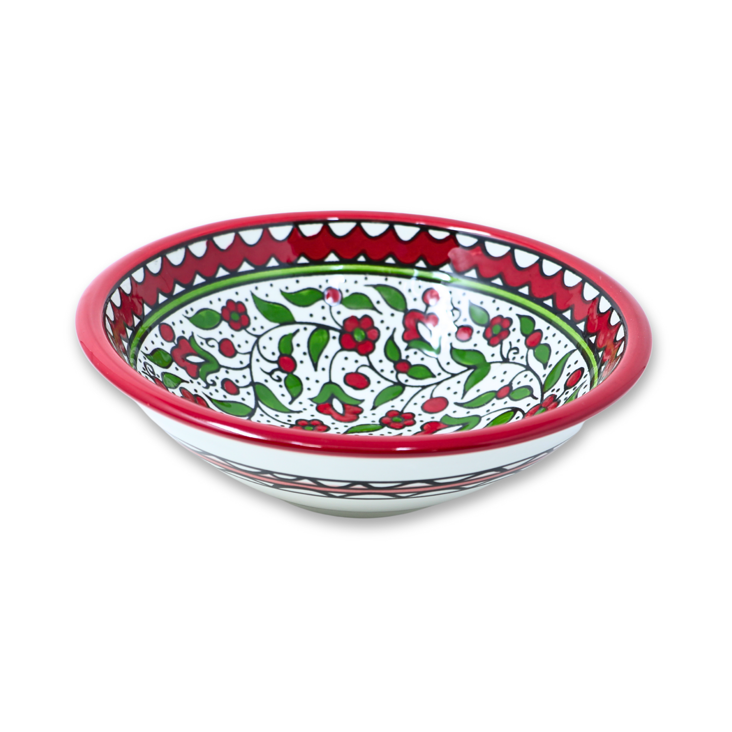 Handmade Ceramic Deep Bowl 20 cm