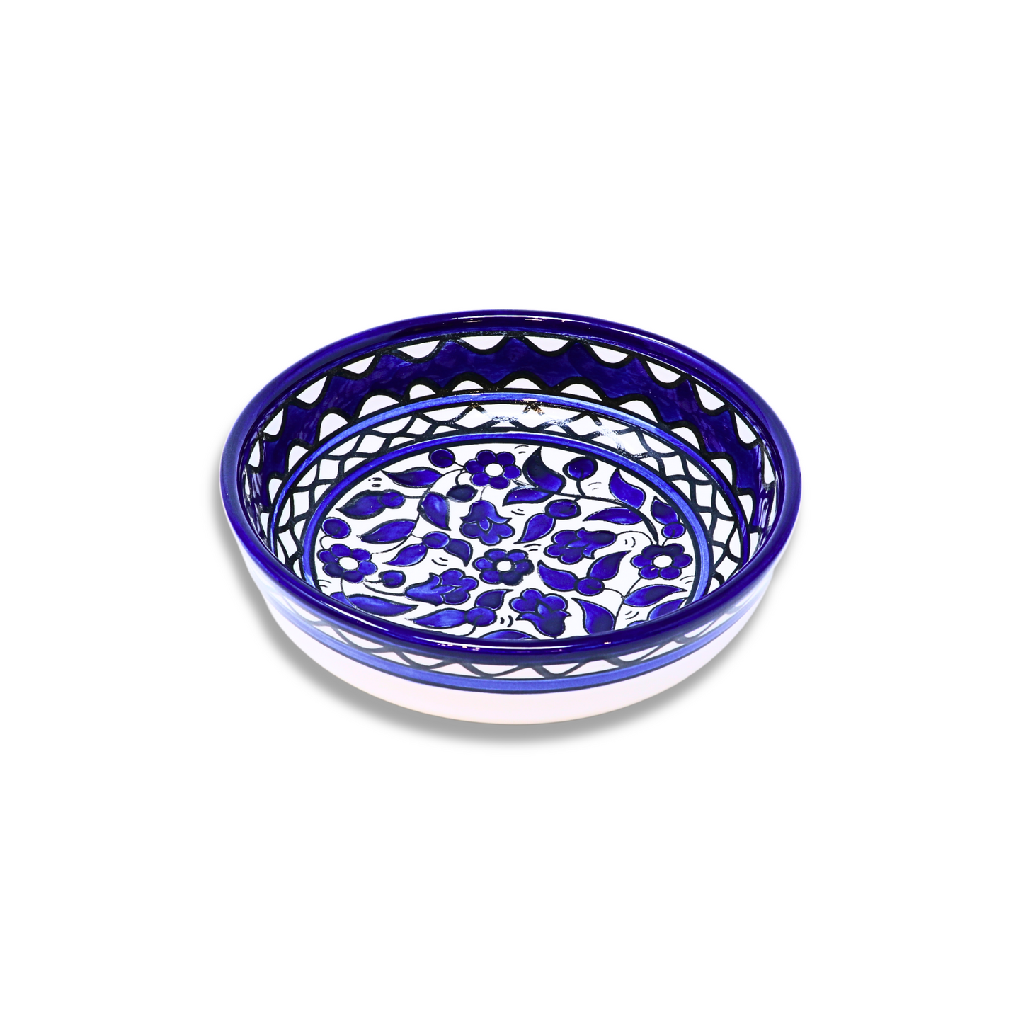 Handmade Ceramic Serving Bowl 15 cm