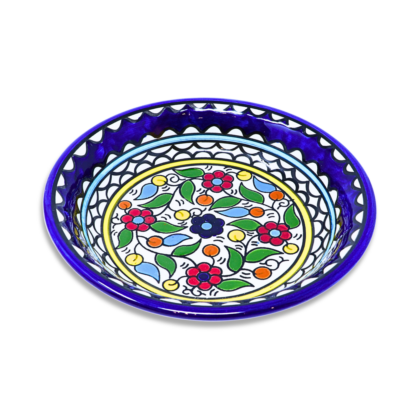 Handmade Ceramic Serving Plate/Bowl 19 cm