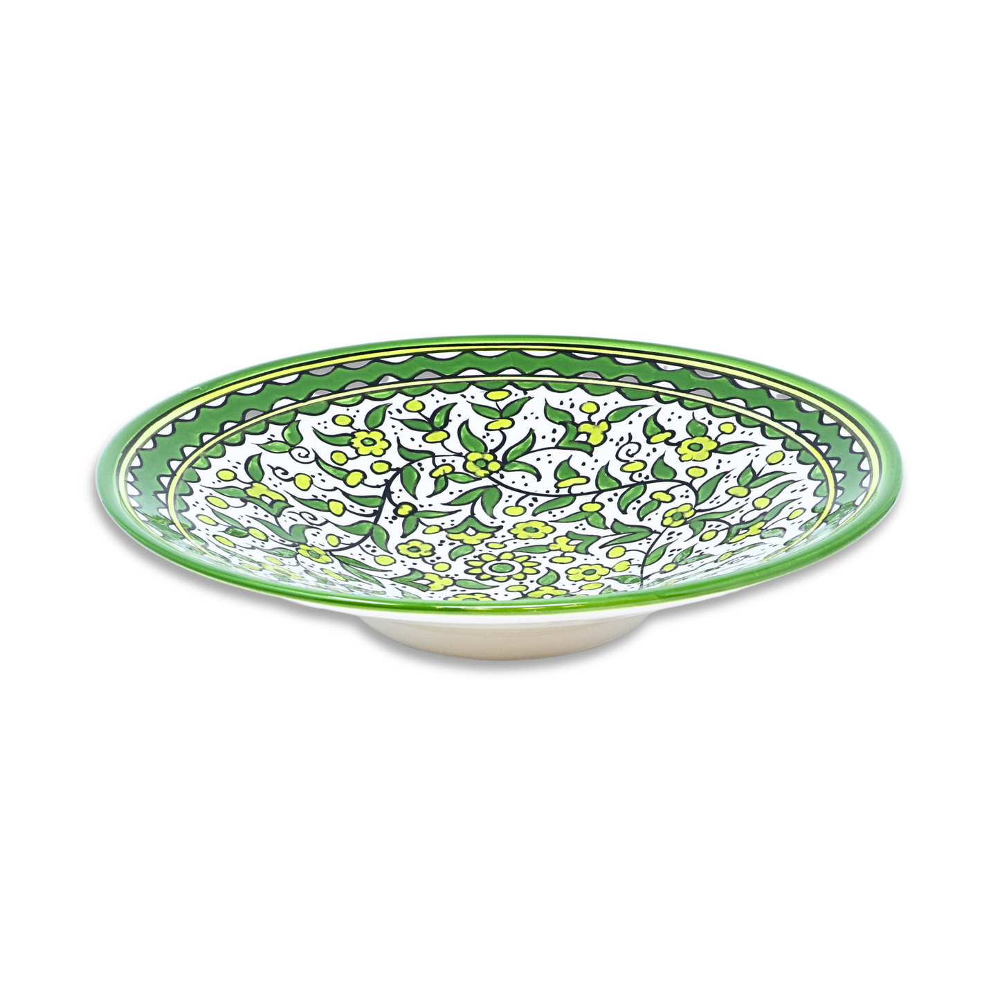 Handmade Ceramic Medium Cone-Shaped Serving Platter 32 cm