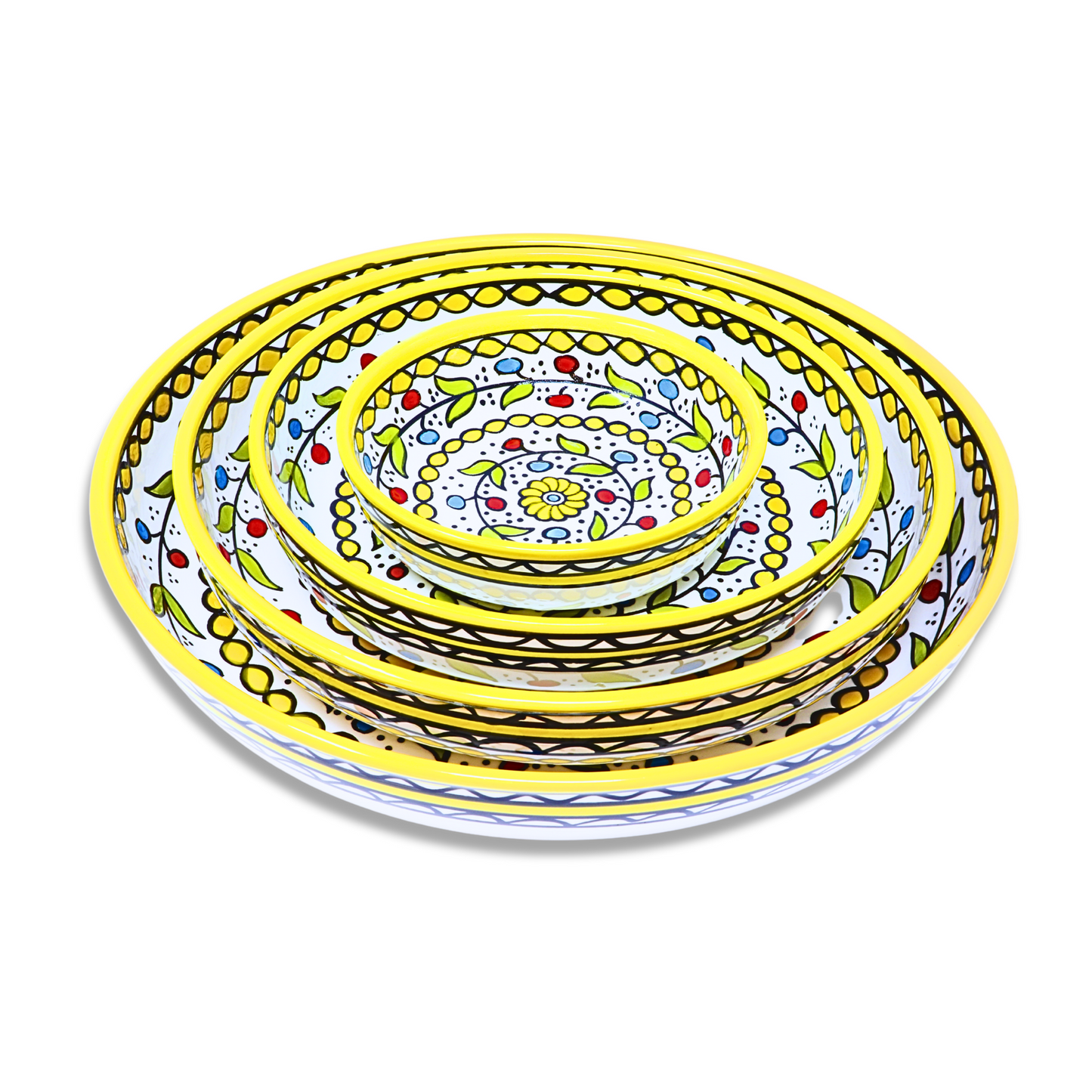 Handmade Ceramic Serving Bowl 15 cm