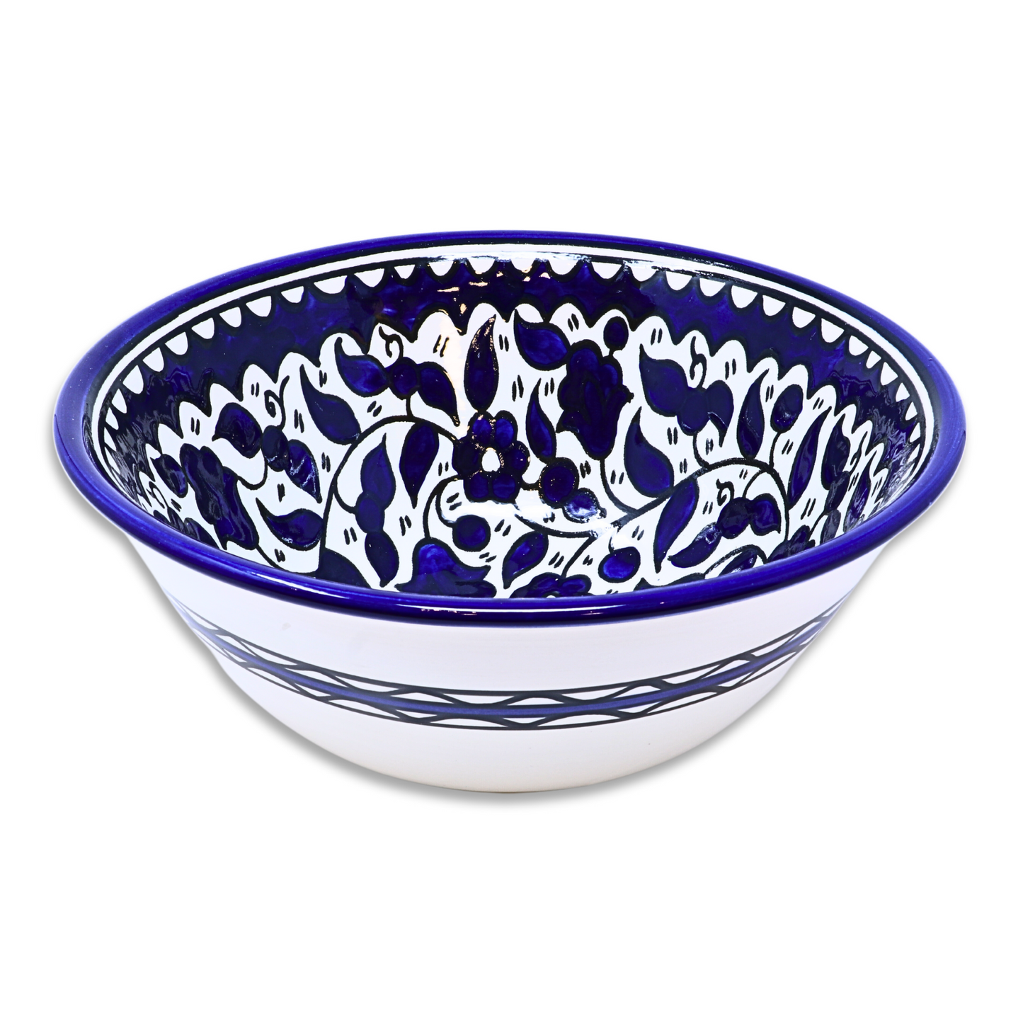 Handmade Ceramic Deep Bowl 25 cm