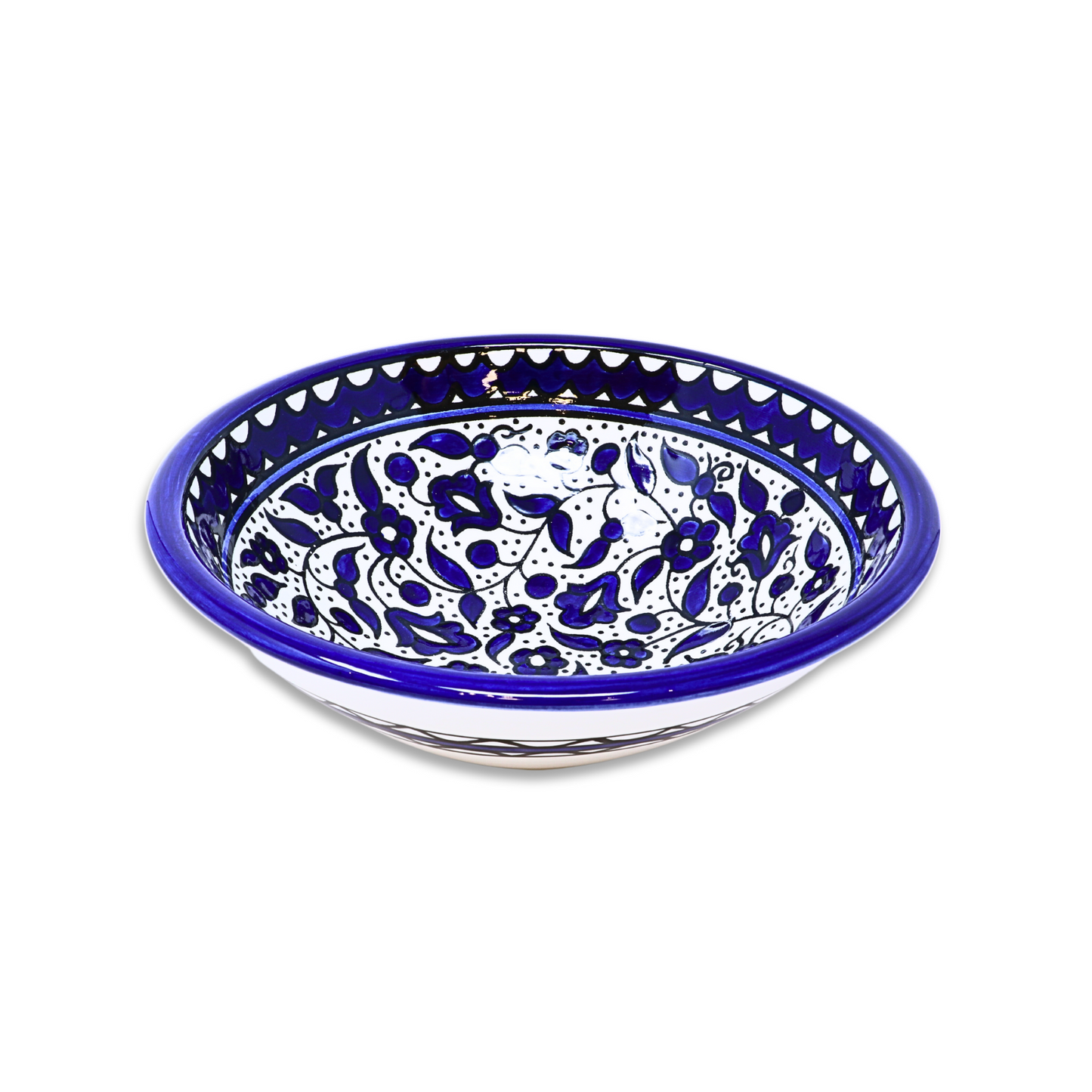 Handmade Ceramic Deep Bowl 20 cm