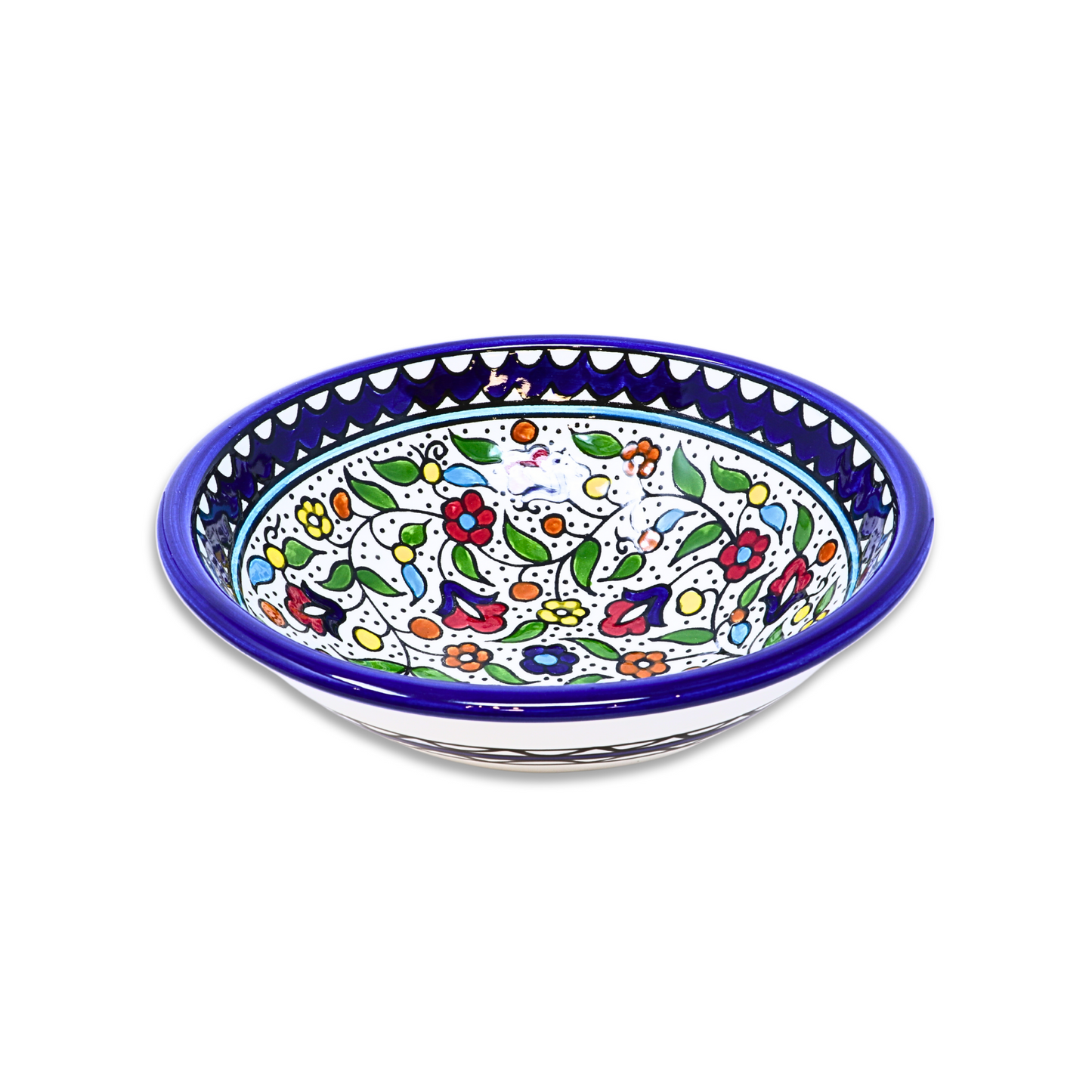 Handmade Ceramic Deep Bowl 20 cm
