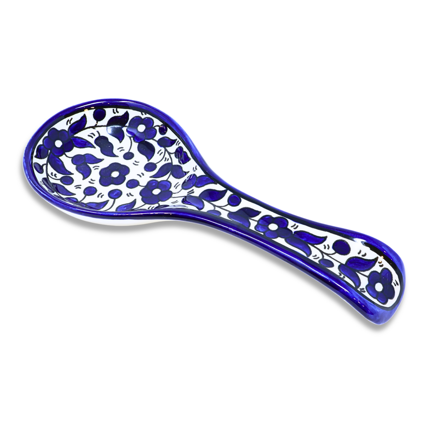 Handmade Ceramic Large Spoon Rest 25 cm