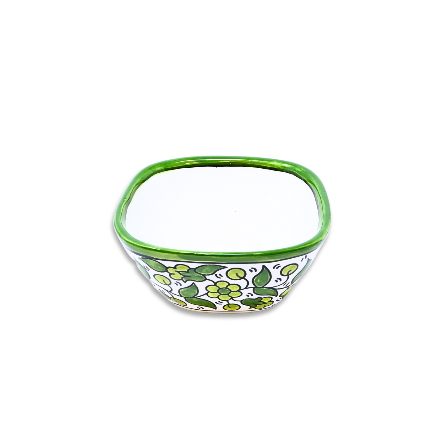 Handmade Ceramic Square Bowl 13.5 cm
