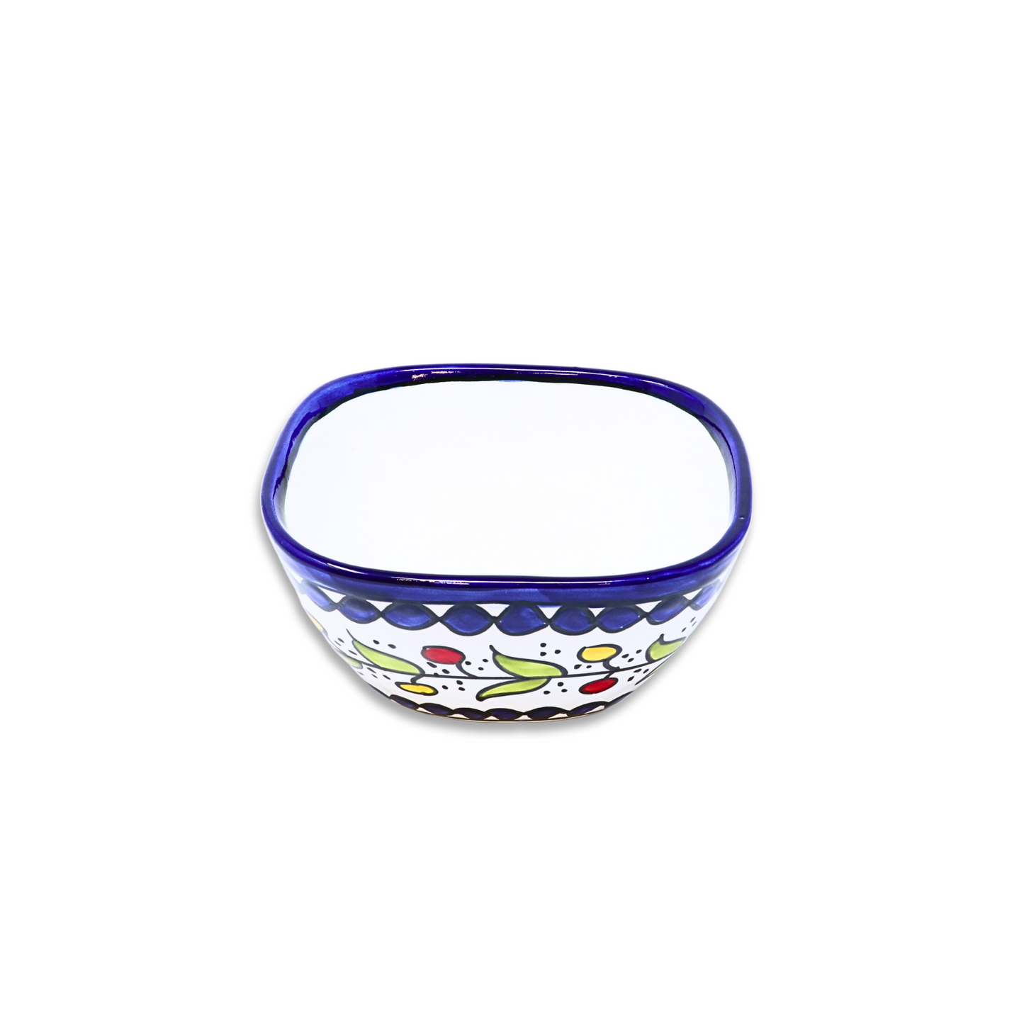 Handmade Ceramic Square Bowl 13.5 cm