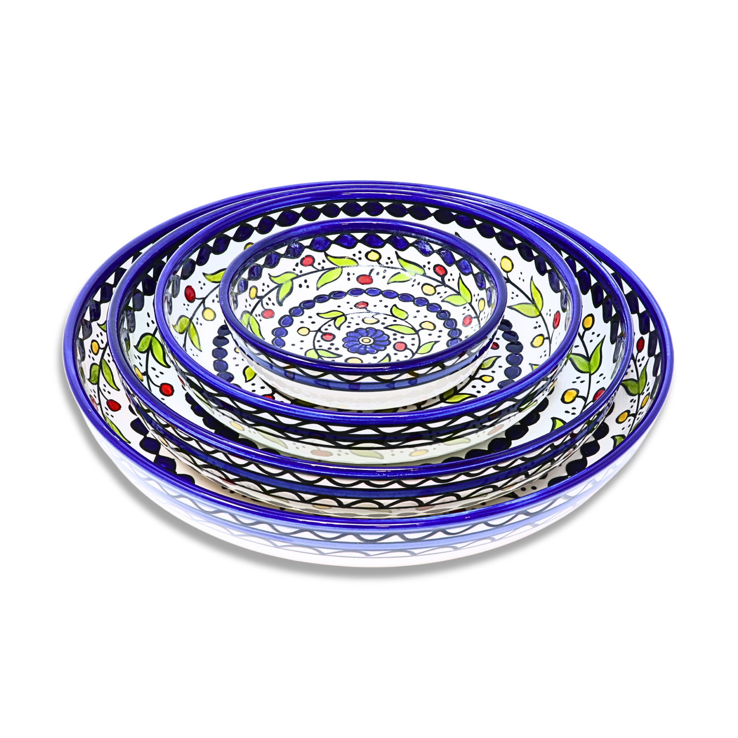 Handmade Ceramic Large Serving Bowl 33 cm