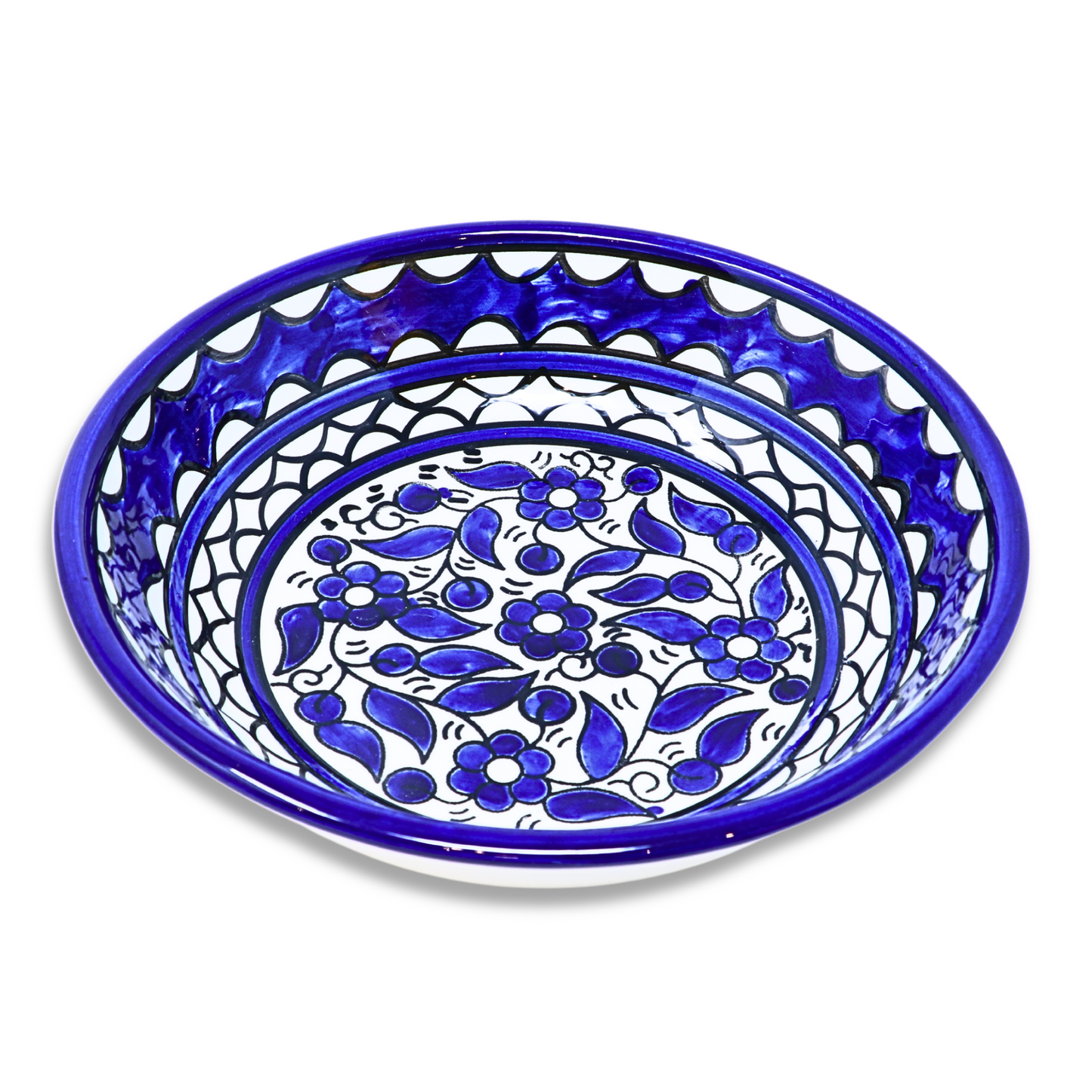 Handmade Ceramic Deep Plate 19 cm