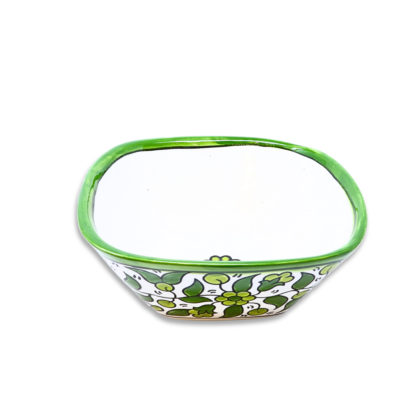 Handmade Ceramic Square Bowl 18 cm