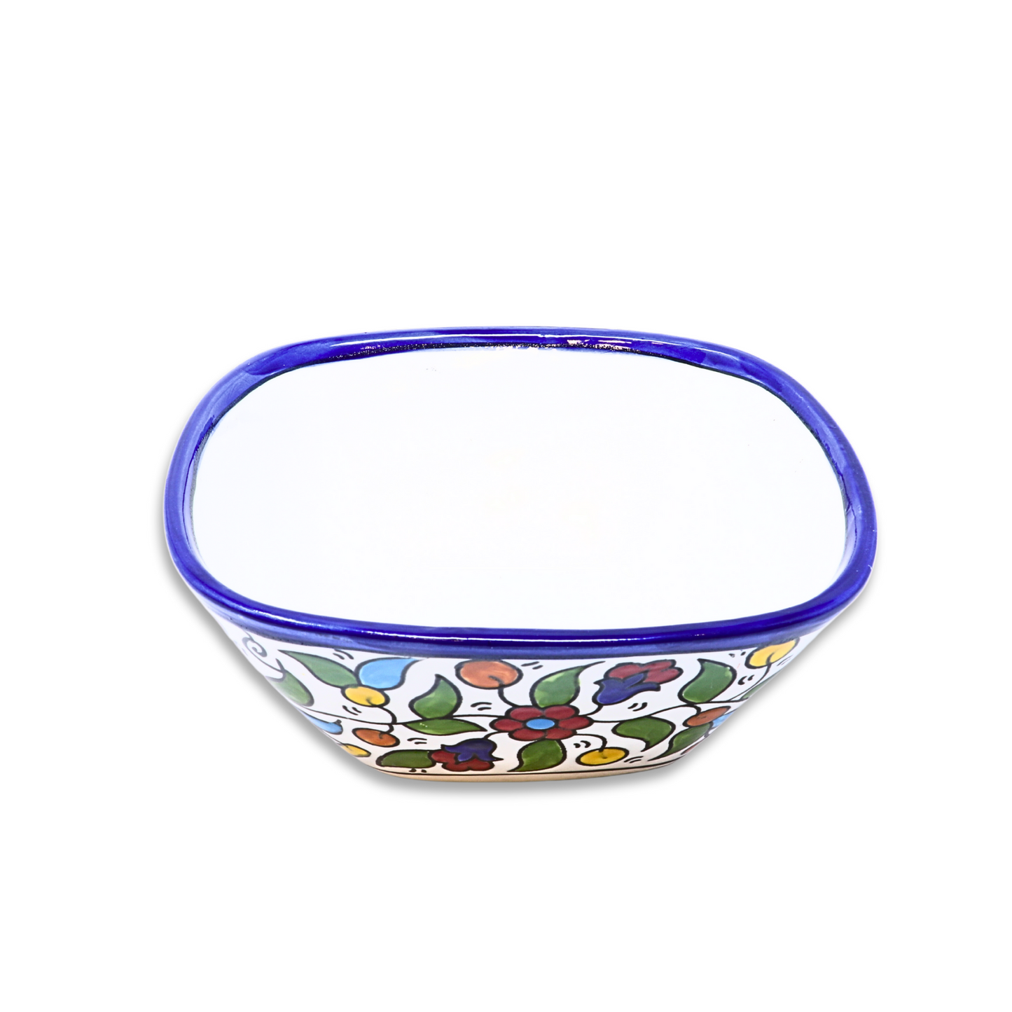 Handmade Ceramic Square Bowl 18 cm