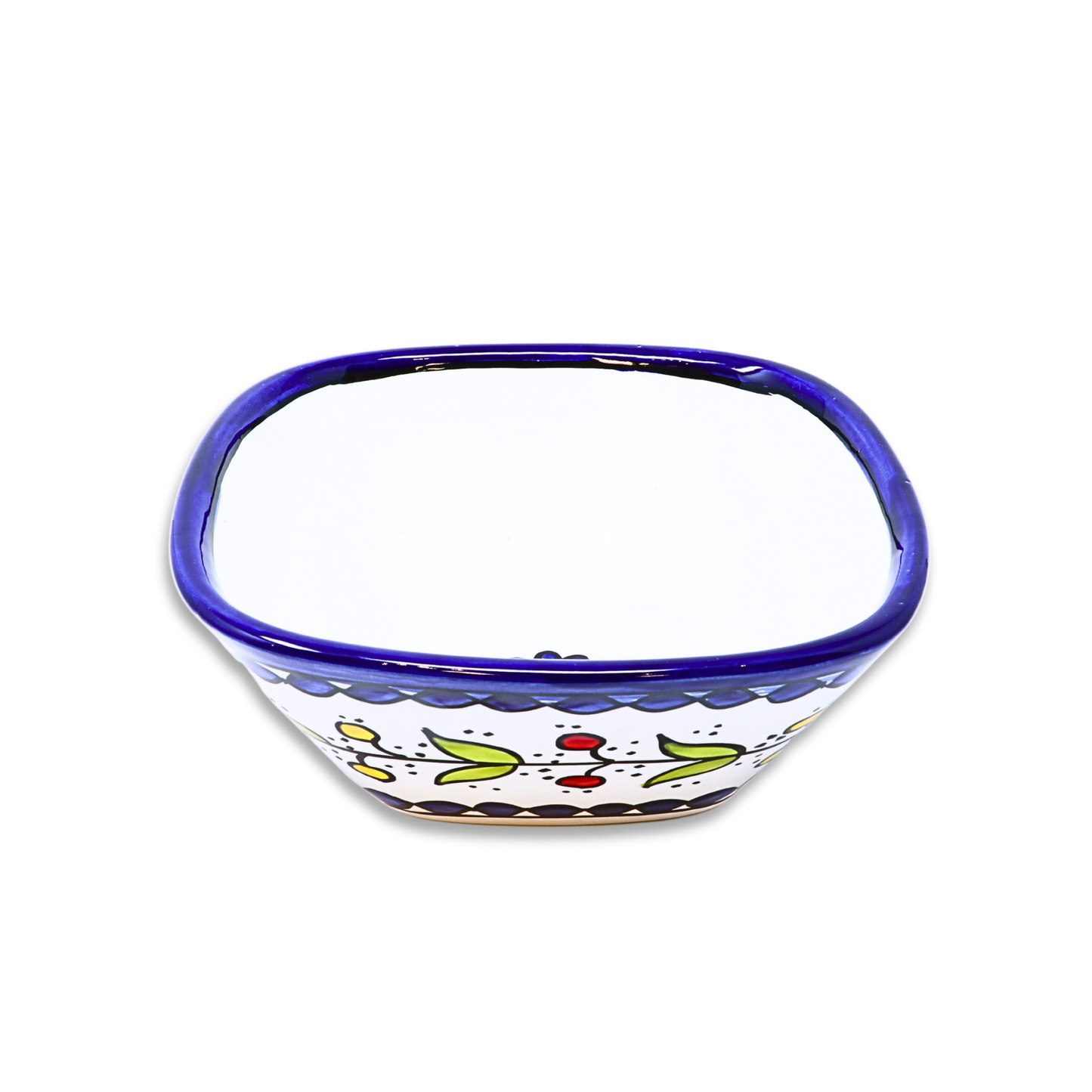 Handmade Ceramic Square Bowl 18 cm