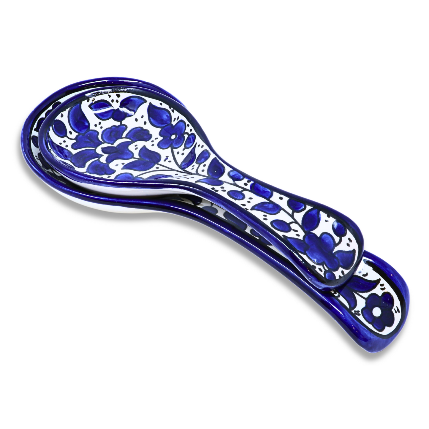 Handmade Ceramic Large Spoon Rest 25 cm