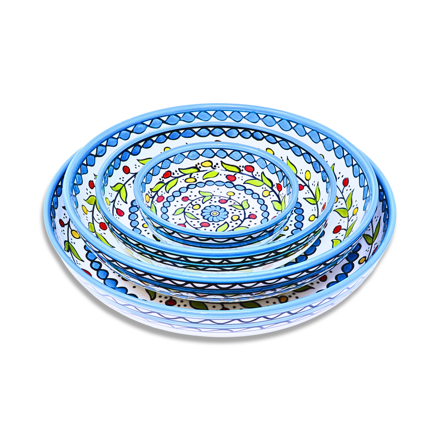 Handmade Ceramic Large Serving Bowl 28 cm