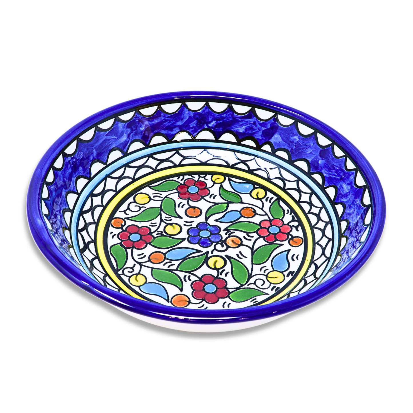 Handmade Ceramic Deep Plate 19 cm