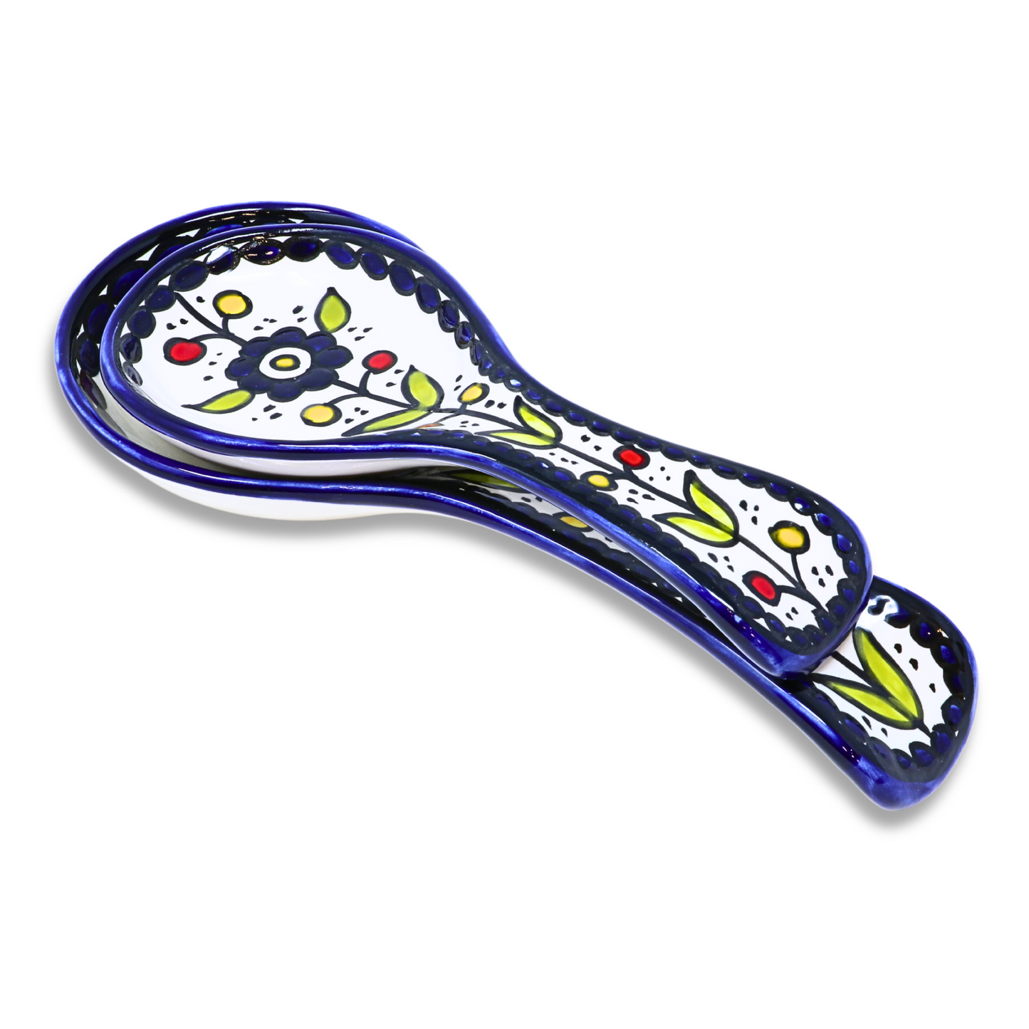 Handmade Ceramic Large Spoon Rest 25 cm