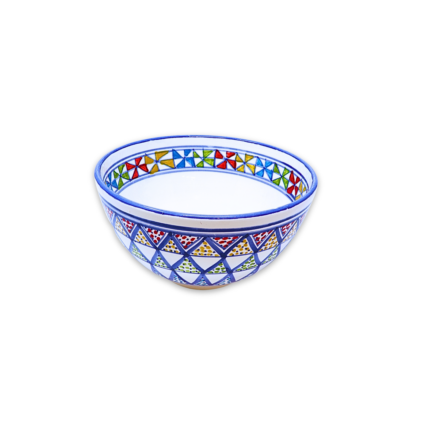 Handmade Ceramic Deep Bowl, 20cm