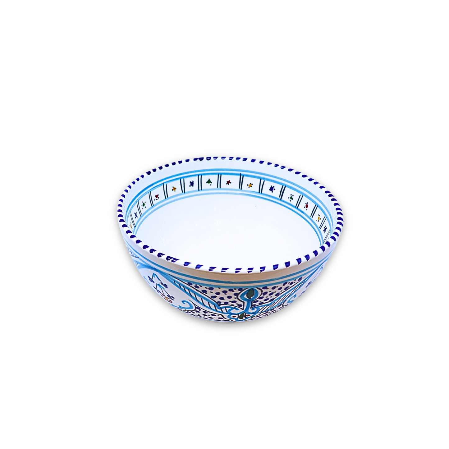 Handmade Ceramic Deep Bowl, 20cm