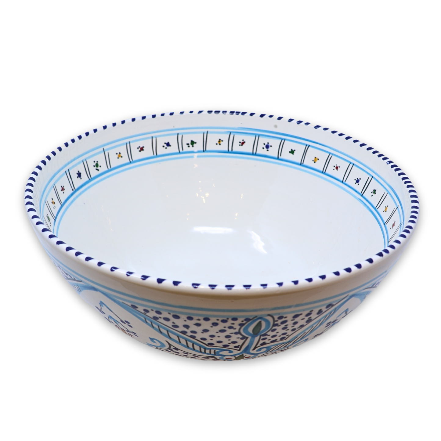 Handmade Ceramic Deep Bowl, 30cm