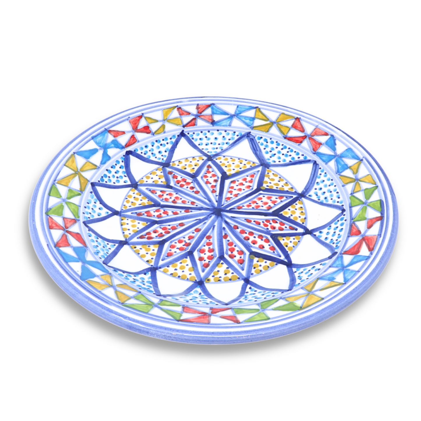 Handmade Ceramic Serving Plate, 28 cm