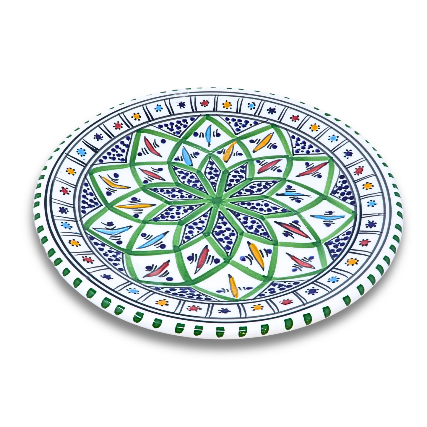 Handmade Ceramic Serving Plate, 28 cm