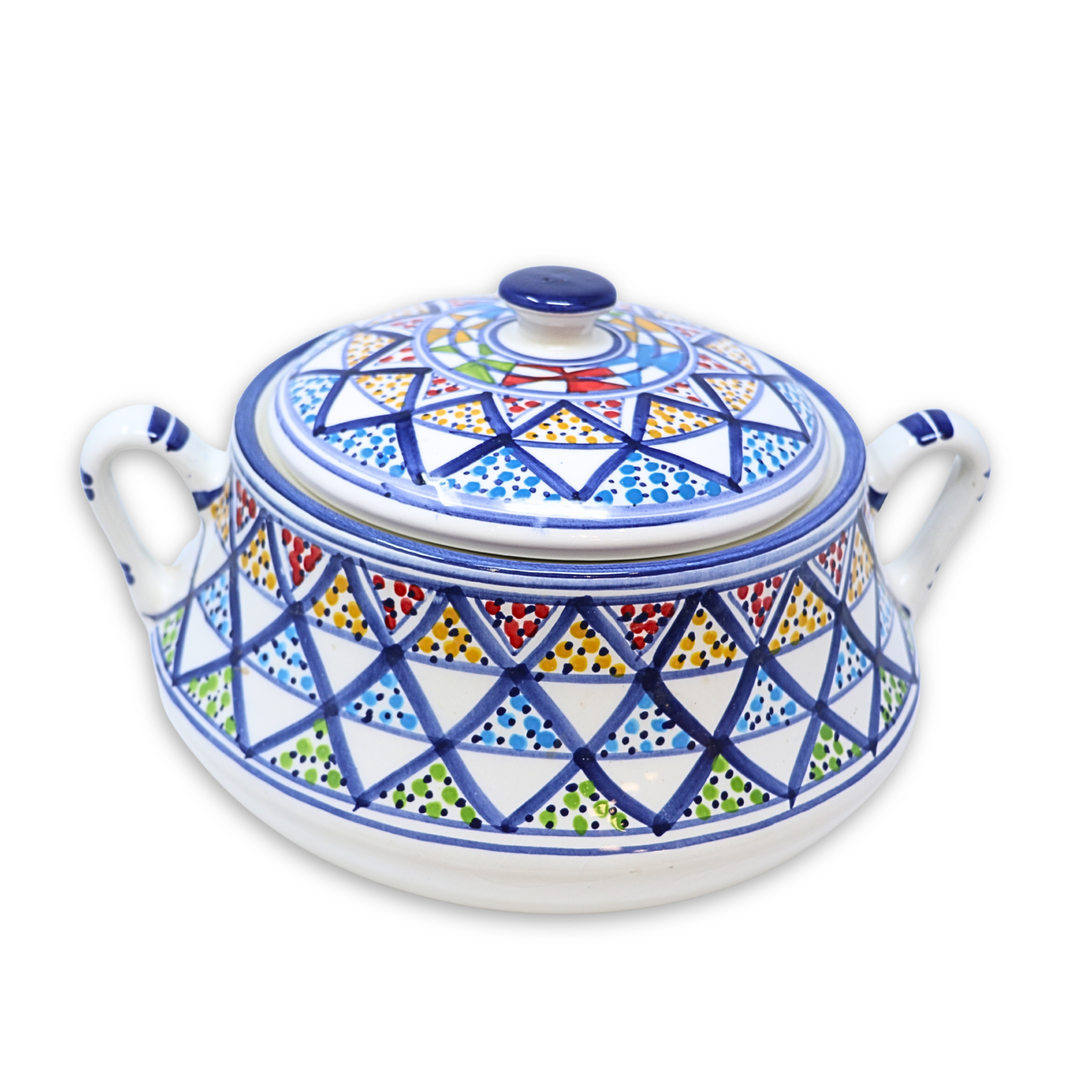 Handmade Ceramic Soup Tureen, 25cm
