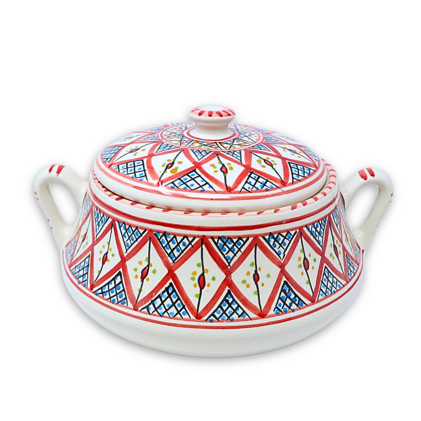Handmade Ceramic Soup Tureen, 25cm