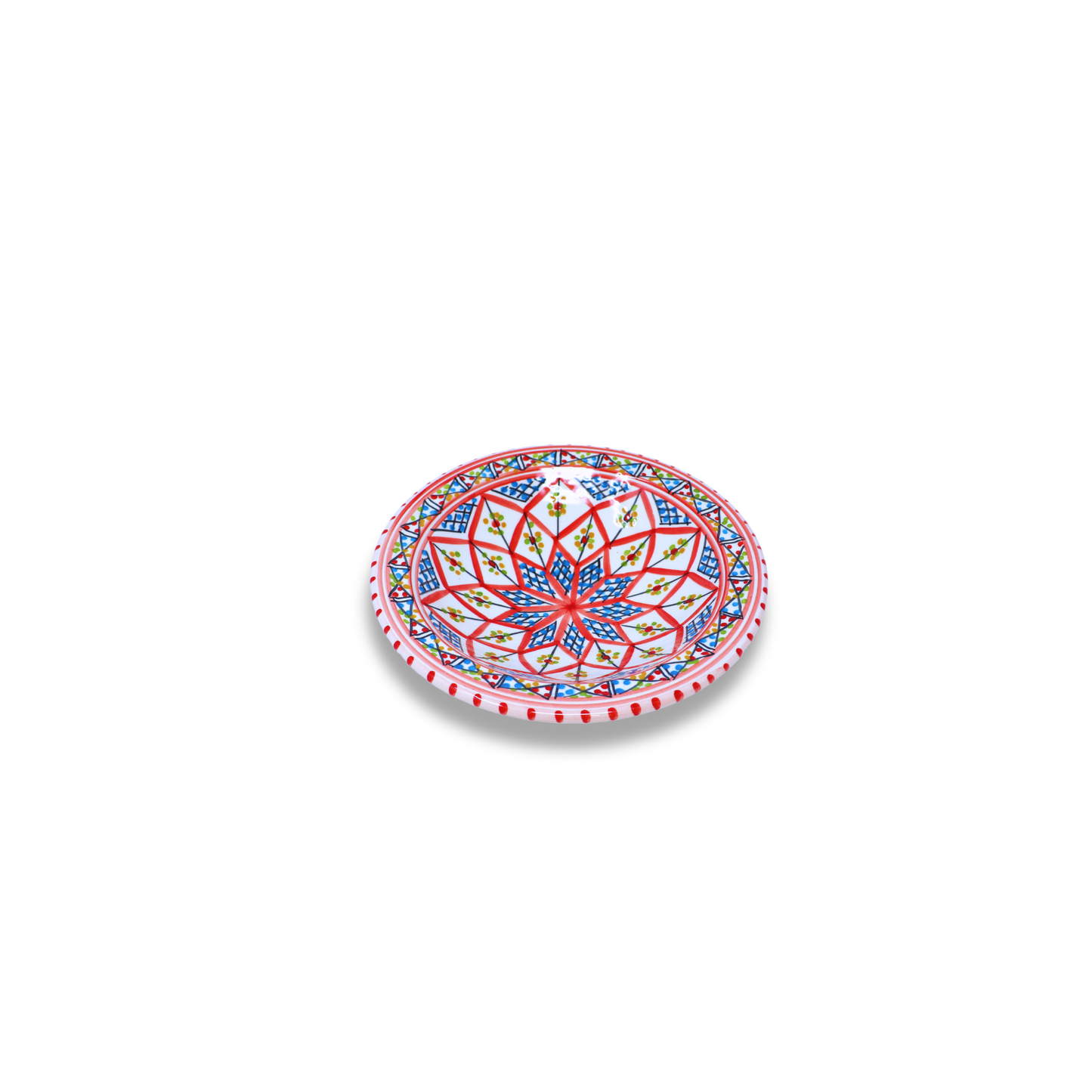 Handmade Ceramic Cone-shaped Platter, 23 cm