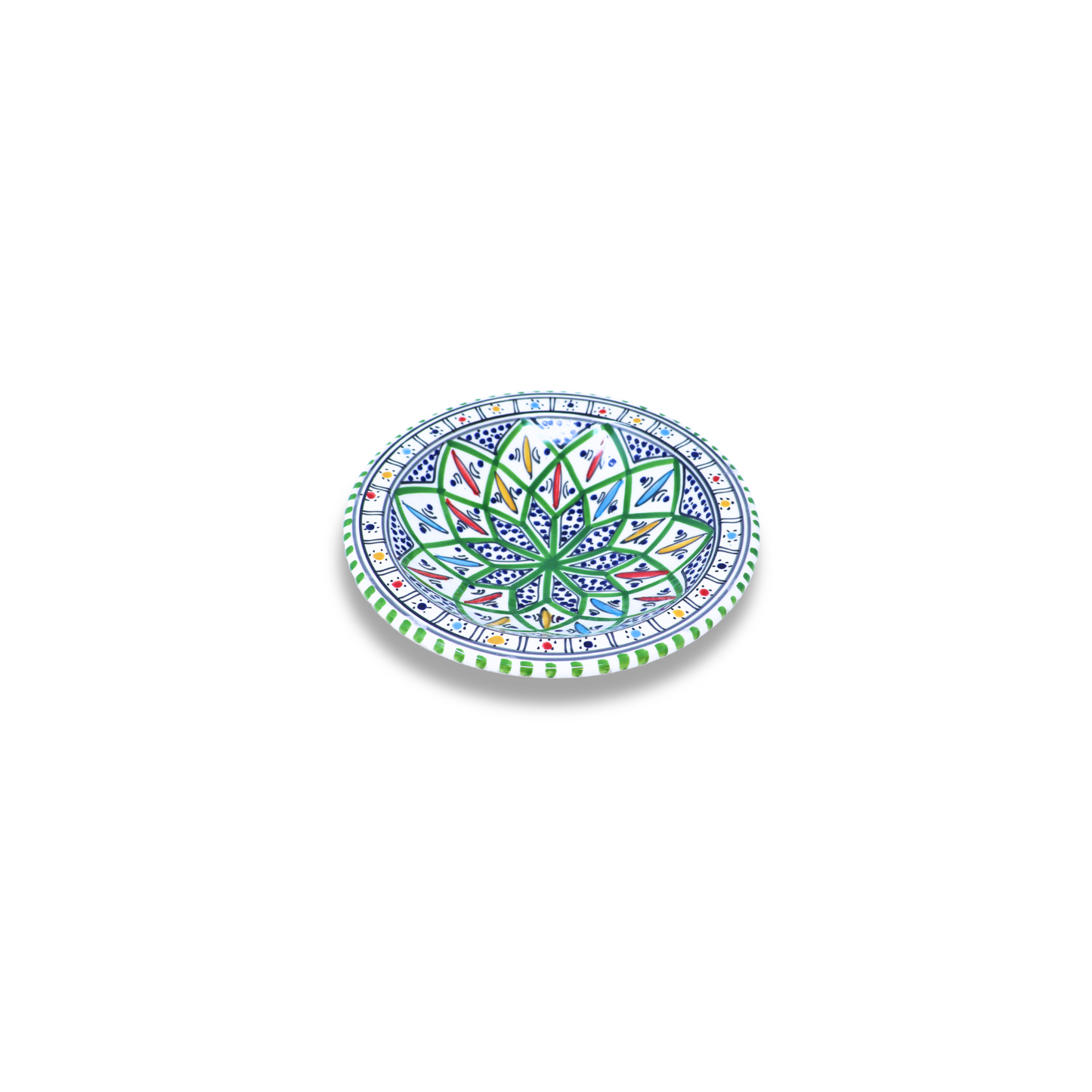 Handmade Ceramic Cone-shaped Platter, 23 cm