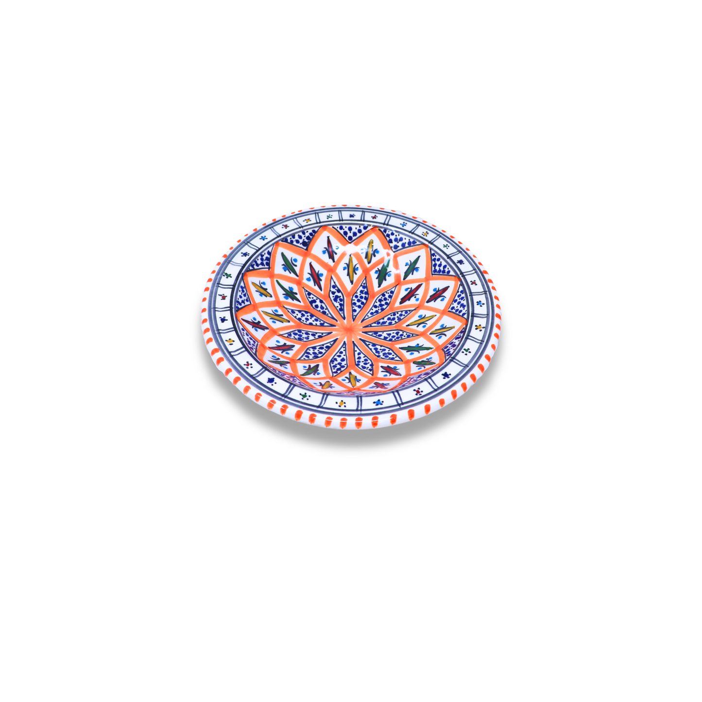 Handmade Ceramic Cone-shaped Platter, 23 cm