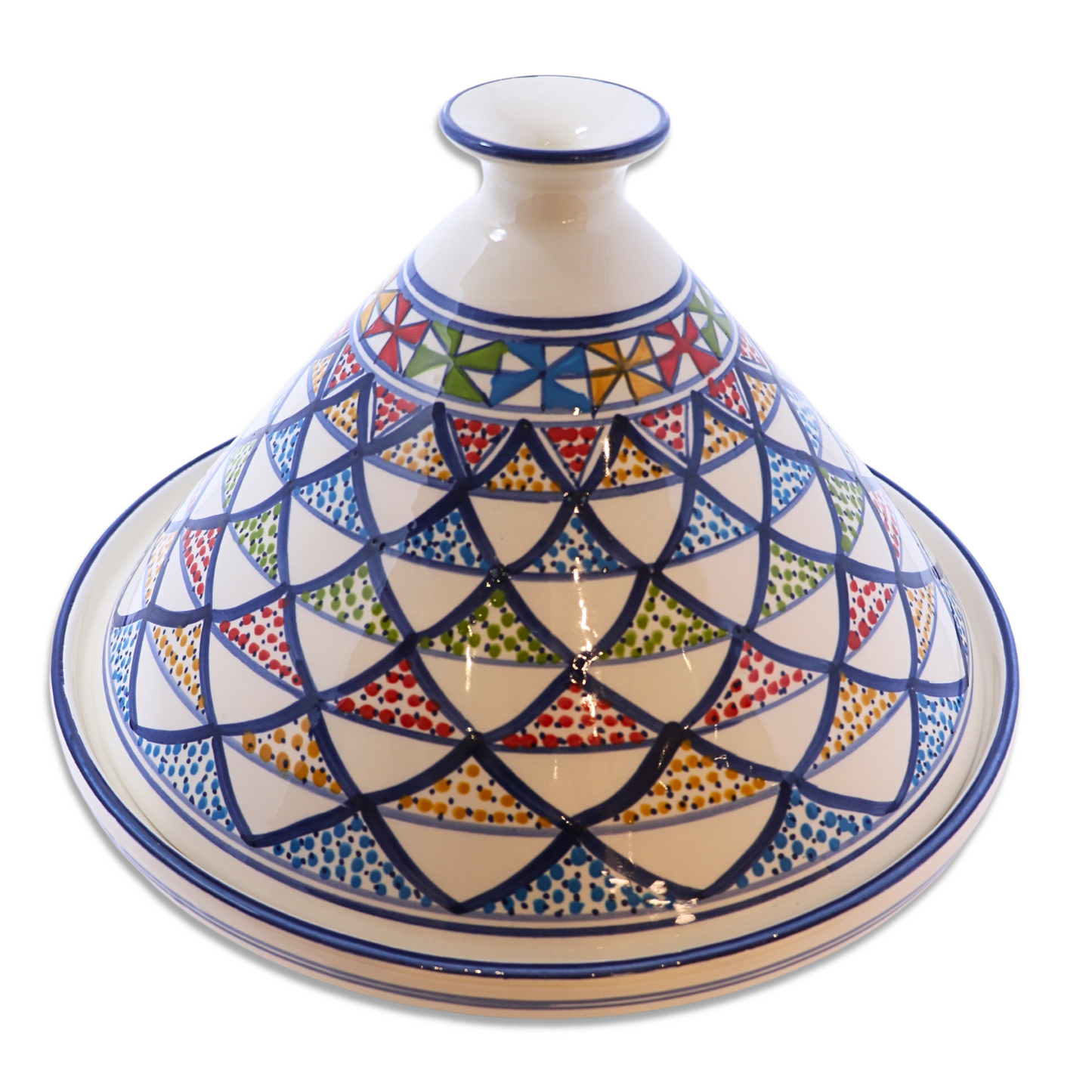 Handmade Ceramic Tajine Pot, 32 cm