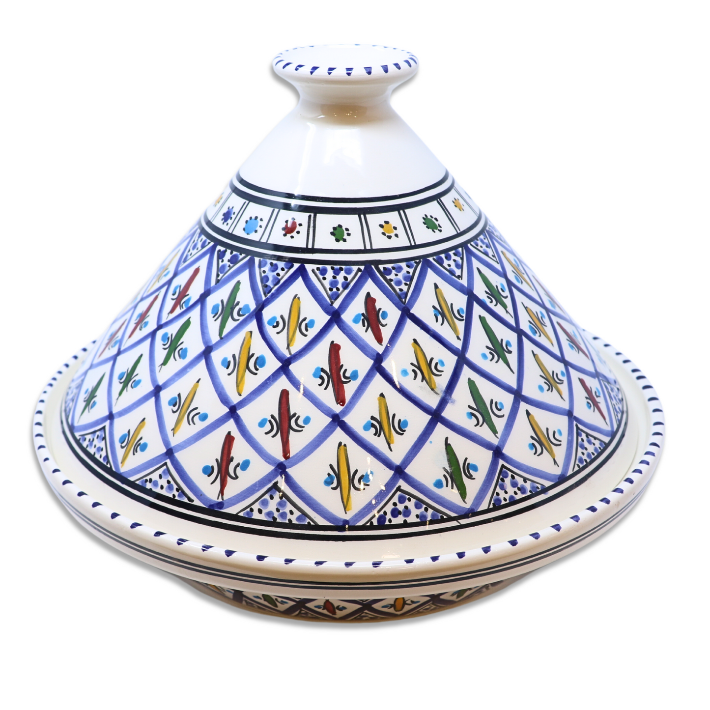 Handmade Ceramic Tajine Pot, 32 cm