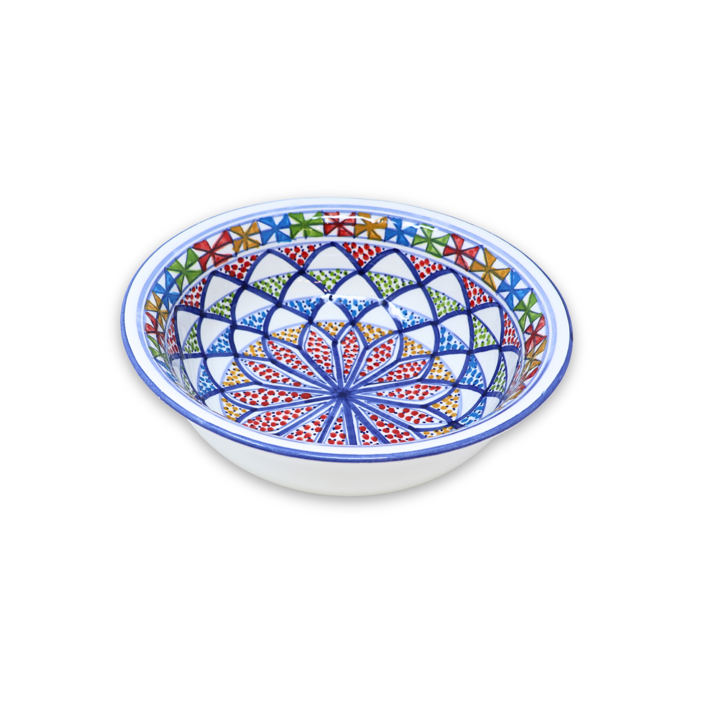 Handmade Ceramic Serving Bowl, 25 cm