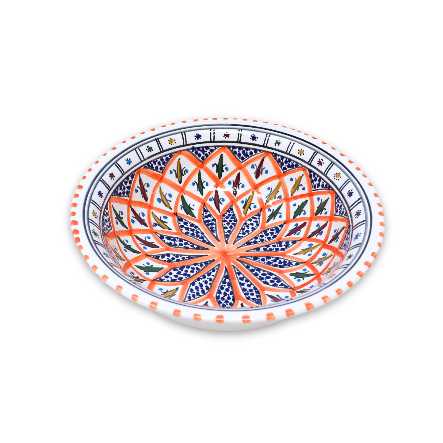 Handmade Ceramic Serving Bowl, 25 cm