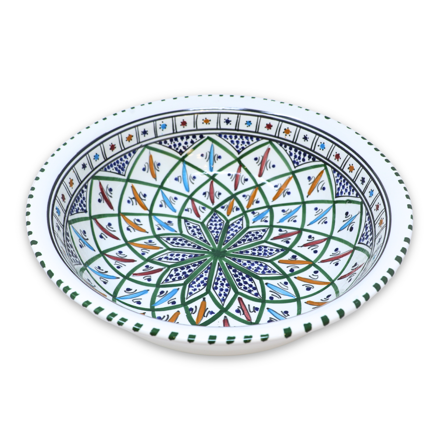 Handmade Ceramic Serving Bowl, 30 cm